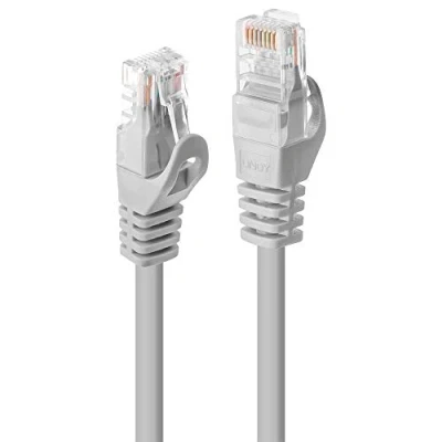 Immagine di LINDY 48370 RJ45 cavo di rete, patch CAT 5e U/UTP 30.00 m Grigio 1 pz.