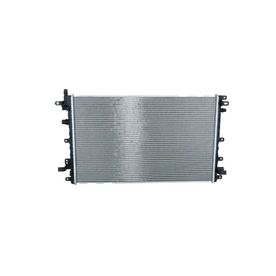Immagine di NRF 58569 Radiatore motore Alluminio 675 410 16 Alette di raffreddamento saldate