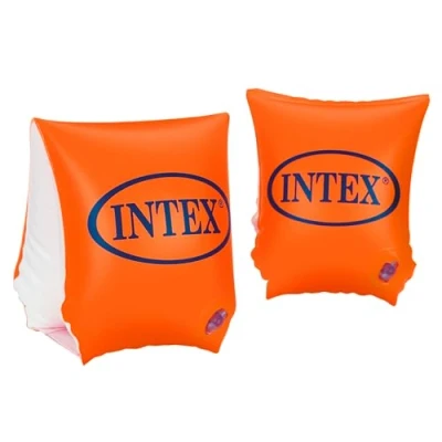 Immagine di Intex De Luxe Braccioli Deluxe, Colore Arancio, 23 x 15 cm, 58642