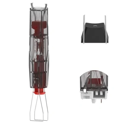 Immagine di MAMBASNAKE 2 in 1 Keycap Switch Puller per Tastiera Meccanica, Estrattore Interruttori Copritasti Hot Swappable, Kit di Rimozione Tasti MX Gaming DIY, Nero Traslucido