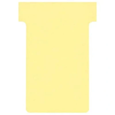 Immagine di NOBO Schede a T dim 2 100pz Giallo 2002004