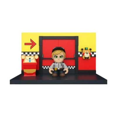 Immagine di Funko Five Nights At Freddy&#039;s (FNAF) Snap: RR Hallway Add on With Vanessa Figura in Vinile da Collezione Idea Regalo Merchandising Ufficiale