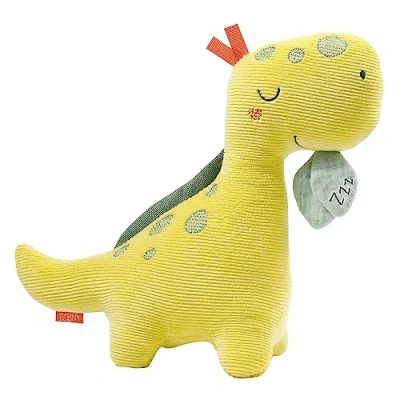 Immagine di Fehn luce notturna dino Peluche con ricamo Ausilio Per il sonno del bambino come lampada da comodino, l&#039;allattamento, e letto neonati bambini