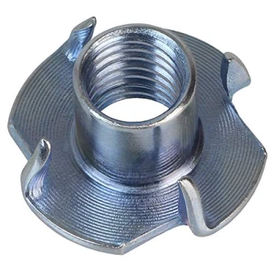 Immagine di ALPIDEX 100 T Dado a 4 Punte Acciaio zincato M10 x 13 mm per Prese Arrampicata