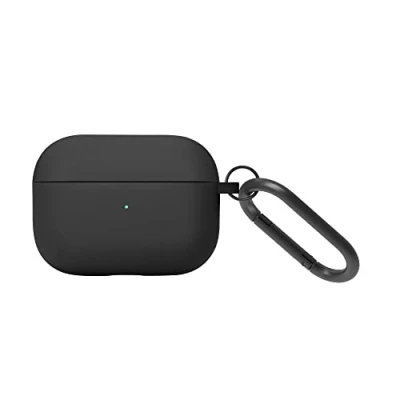 Immagine di Native Union Custodia Roam per AirPods Pro 2 in silicone liquido setosa e opaca Compatibile con (Nero)