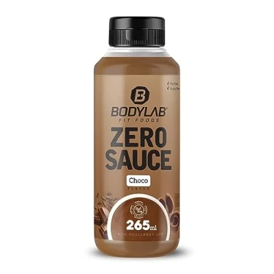 Immagine di Bodylab24 Zero Sauce Cioccolato 265ml, a basso contenuto calorico, solo 3 9 kcal per porzione da 15g, di grassi e zuccheri, perfetta raffinare i piatti