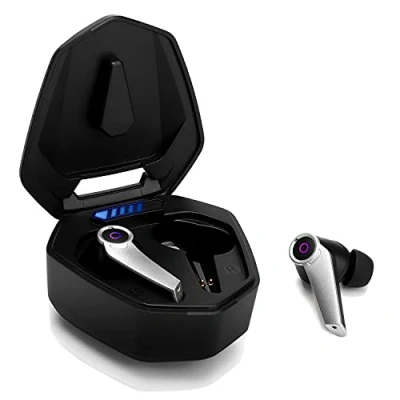 Immagine di Cuffie Bluetooth5.0 Gaming True Wireless August EPG500 Stereo Auricolari Senza Fili con Dual Microfono, Controllo Touch, Low Latency In ear Earbuds per Smartphone Tablet PC Autonomia 40h