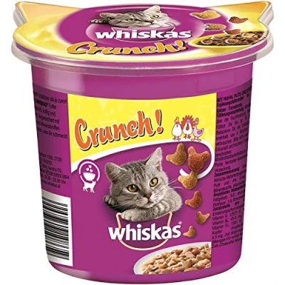 Immagine di Whiskas Crunch con Pollo, Tacchino &amp; Anatra 5 x 100 g