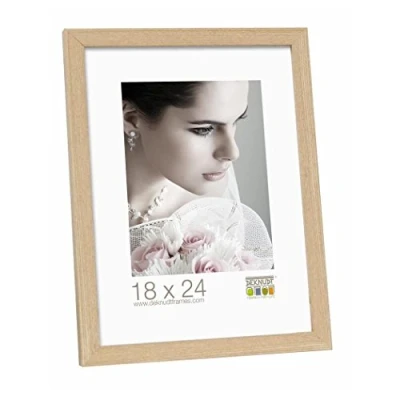 Immagine di Deknudt Frames S44CH1 40.0X60.0 Portafoto Basic in Legno e MDF, Sottile, 40 x 60 cm, Colore: Quercia