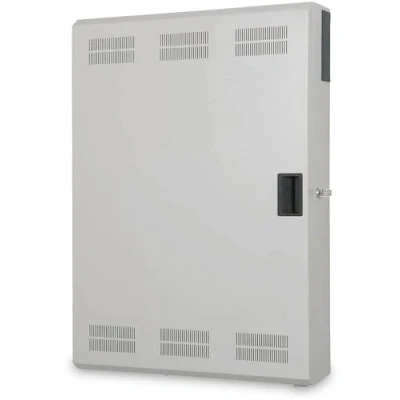 Immagine di Digitus DN 19 WM 3H3V SL Armadio rack da parete (L x A P) 600 900 200 mm 3 U Grigio (RAL 7035)