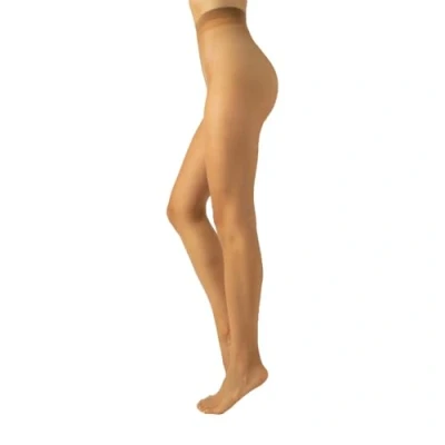 Immagine di Calzitaly Sheer Tights WITH tan Effect 8 DEN Collant, Donna, Taglia: Medium, Natural