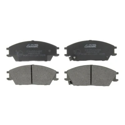 Immagine di ABE C10522ABE Kit pastiglie freno Assale anteriore con segnalatore acustico usura HYUNDAI: Getz, ACCENT 2, 3, SUBARU: JUSTY 1