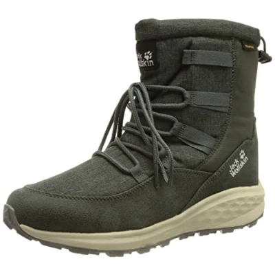 Immagine di Jack Wolfskin Nevada Texapore Mid W, Stivali da Neve Donna, Dark Green Phantom, 39.5 EU
