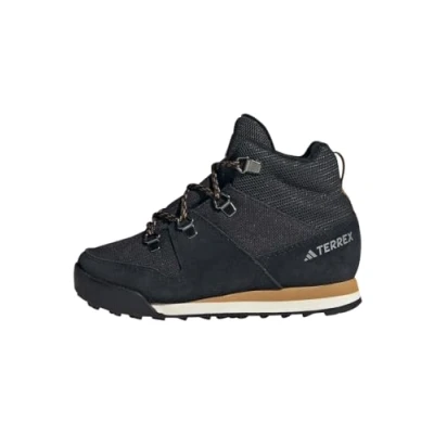 Immagine di adidas Performance Terrex Snowpitch Unisex Scarpa da hiking per bambini, Taglia: 38 2/3, Core black/mesa Pelle e tessuto