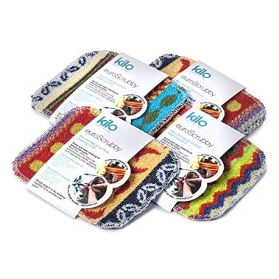Immagine di Kilo Paglietta lavapiatti antigraffio, Multicolore, 17x13cm Set of 4
