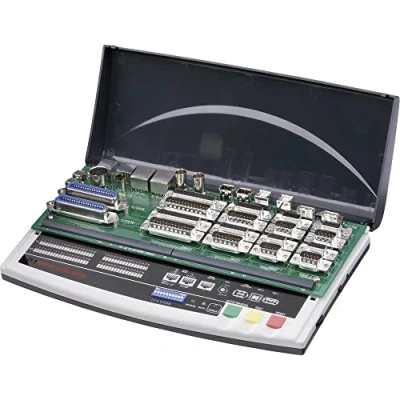Immagine di Tester cavi CT 7 VOLTCRAFT Adatto per SUB D a 9, 15, 25 poli , HD 15 Centronics, USB + B, IEEE 1394, BNC, RJ 45, PS/2, DIN 5 poli, SATA