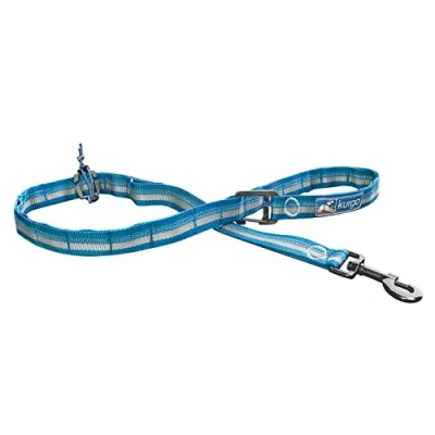 Immagine di Kurgo RSG Guinzaglio Accorciabile per Cani a Mani Libere Camminare o Correre, Compatibile con Molle, Regolabile, ca 122 cm