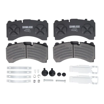 Immagine di DANBLOCK DB 2924482 Kit pastiglie freno Assale posteriore MERCEDES BENZ: AROCS, ACTROS MP4, MP2 / MP3, MAN: TGS
