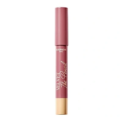 Immagine di Bourjois, Velvet the Pencil, Rossetto Twistable Vellutato, Formula Transferproof, 03 In Mauve Again