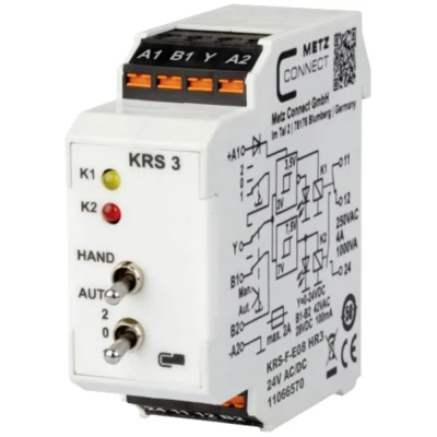 Immagine di Interruttore a valore di soglia 24, 24 V/AC, V/DC (max) 1 scambio Metz Connect 11066570 pz.