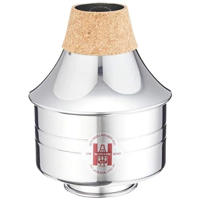 Immagine di Harmon Wow Sordina per tromba (B), in alluminio, con cavo interno