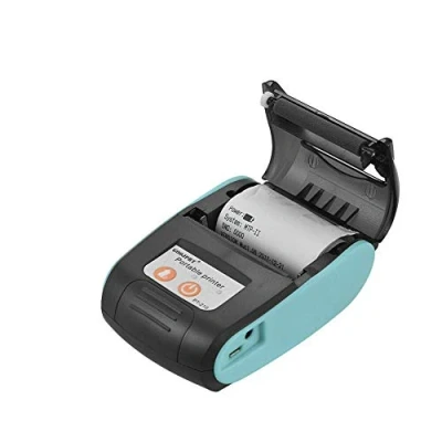 Immagine di stampante termica per ricevute, mini USB/Bluetooth da 58 mm, POS portatile ristoranti supermercati, supporto Android/IOS/Windows