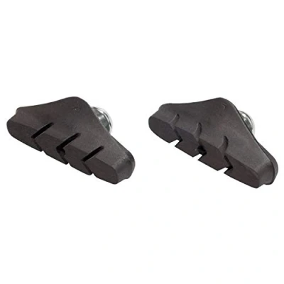 Immagine di Shimano Bremsbelag Race, Br R550 S70C, Ersatzgummis Für Vordere Oder Hintere Bremskörper, Weiche Gummimischung, Wenig Geräuschentwicklung, Trockene Verhältnisse, Passend Cantilever &amp; V Brake, Einschubbremsschuhe (Cartr