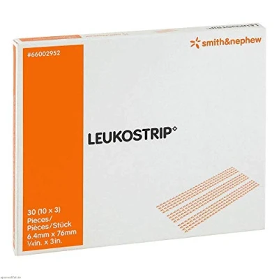 Immagine di LEUKOSTRIP ◊ strisce per cuciture (6,4 x 76 mm), 10 3