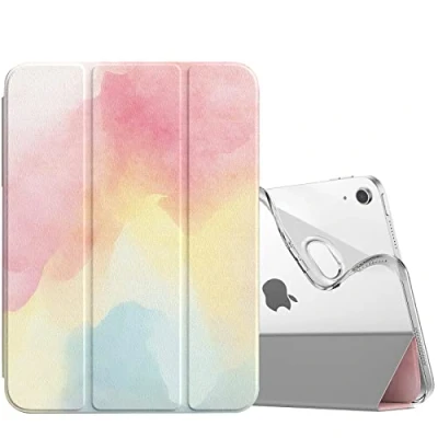 Immagine di TiMOVO Custodia Compatibile con iPad 10 Generazione 10,9&quot; 2022, Smart Cover in PU Supporto, Funzione di Auto Sveglia/Sonno, Retro TPU Morbido, Arcobaleno