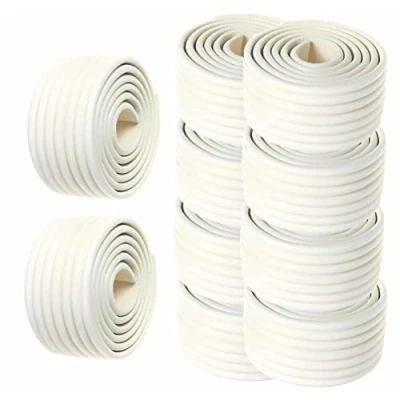 Immagine di HIMRY Universel Rouleau de Mousse, 2000cm x 80mm, Epaissir Mousse Antichoc sécurité pour bébé Kits, Enfants Anti Crash, Tout Usage Protecteur. 10x2m Off bianco, KXD7002 white