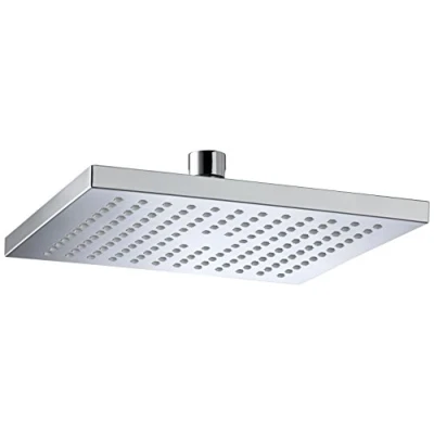 Immagine di Bristan FHC ABSQ01 C Soffione doccia fisso, di forma quadrata, in ABS cromato, 200 mm
