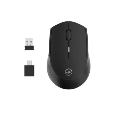Immagine di Mobility Lab ML311449 Mouse ottico ricaricabile wireless UBC C per Mac e PC Nero