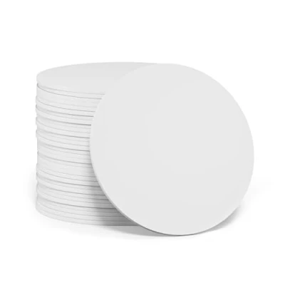Immagine di 10Pezzi NFC Tag,NTAG215 Chip Cards,504 byte Bianco 25 mm Forma di Moneta riscrivibile Tag,Compatibile con Tutti i telefoni cellulari e Altri dispositivi Che supportano