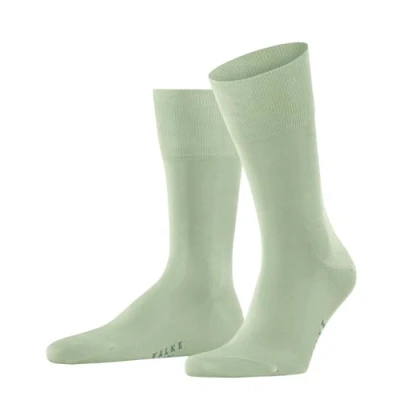 Immagine di FALKE Tiago M SO sostenibili Cotone Filo di Scozia Tinta Unita 1 Paio Calzini, Oscurante, Verde (Pale Olive 7710) Nuovo Ecologico, 39 40 Uomo