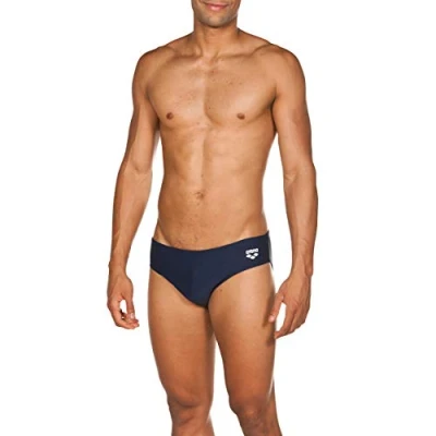 Immagine di arena Dynamo R Costume da Bagno Uomo, Slip Mare e Piscina ad Asciugatura Rapida, Tessuto MaxFit Eco Resistente al Cloro Sale, Protezione UV UPF 50+