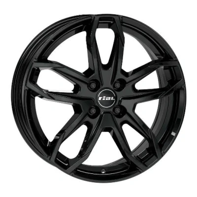 Immagine di RIAL 4 fori 16Inch 108mm cerchio in lega Lucca nero LUC65620CP12 6 Cerchione