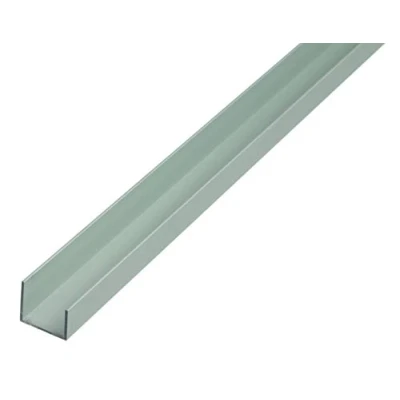 Immagine di Alberts 475192 Profilo a U, alluminio, anodizzato argento, 1000 x 22 20 15 mm