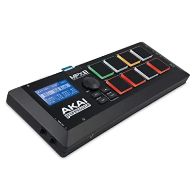 Immagine di AKAI Professional MPX8 Campionatore MIDI Controller con Libreria di Suoni, Campioni e Software Sample Kit Editor