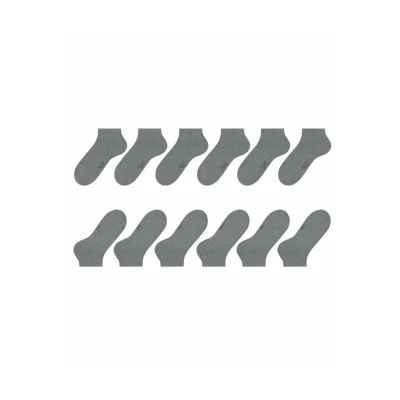 Immagine di Falke Happy 6PACK Sneaker Socks Everyday Casual Calze, Uomo, Taglia: 39 42, Light greymel