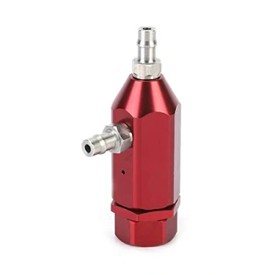 Immagine di Controller Turbo Boost, Qii lu Regolatore per turbocompressore auto, boost PSI universale 1 30psi a ciclo chiuso regolabile manualmente(Rosso)