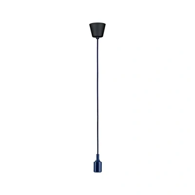 Immagine di PAULMANN 78430 Lampada a sospensione E27 Blu notte, Nero