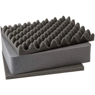 Immagine di PELI 1451 Set Schiuma Di Ricambio, Accessorio Per Valigia Protector Originale, Compatibile 1450, Colore: Nero