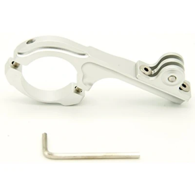 Immagine di PROtastic Off Set Bici Bicicletta Moto Alluminio Manubrio Bar Adattatore Per Gopro Hero4/3+/3/2/1 Argento