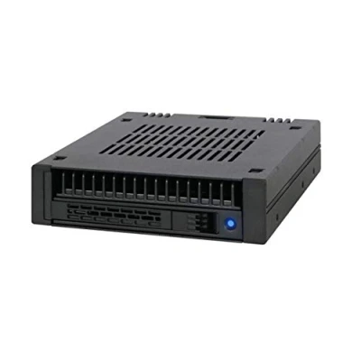 Immagine di Icy Dock Rack Rimovibile, Enclosure per Dischi rigidi Hot Swap 1 x HDD/SSD SAS/SATA da 2,5&quot; in Un alloggiamento 3,5&quot; (Installazione Senza Attrezzi) ExpressCage MB741SP B