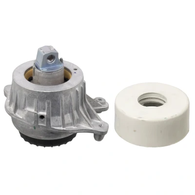 Immagine di FEBI BILSTEIN 104436 Supporto motore Sx idraulico con aletta paraspruzzi MERCEDES BENZ: Classe C Sedan
