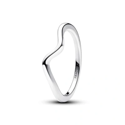 Immagine di PANDORA Timeless Anello in argento Sterling ondulato, 58