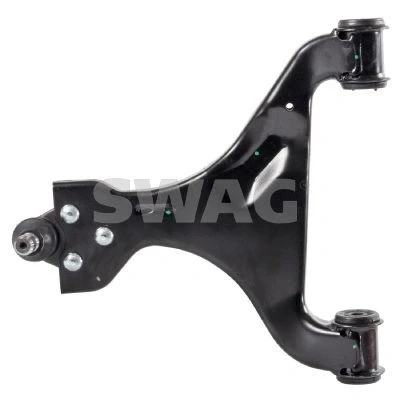 Immagine di SWAG 10 92 4532 Braccio oscillante, Sospensione ruota con supporto/cuscinetto Assale anteriore Sx trasversale oscillante Lamiera d&#039;acciaio