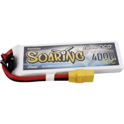 Immagine di Gens ace Batteria ricaricabile LiPo 7.4 V 4000 mAh Numero di celle: 2 30 C Blocco XT90