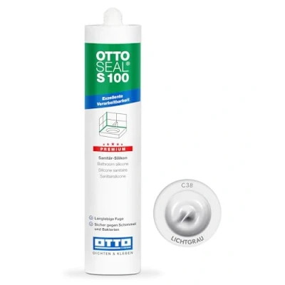 Immagine di OttoSeal S100 Silicone per sanitari, 300 ml, diversi colori a scelta