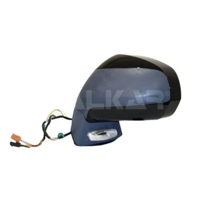 Immagine di Specchio retrovisore esterno Alkar 6131858 Sx lucente con la Prima mano, mano parziale elettrico termico, memoria, ribaltabile/ripiegabile e